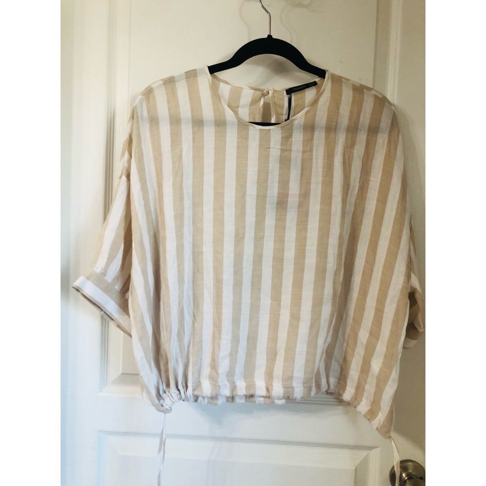 PAUL MARK STRIPED TOP SZ 42